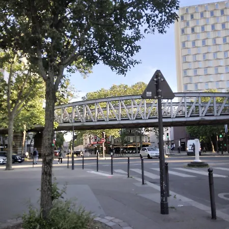 Appartamento PARIS 14e calme 30m2- cuisine -Métro Glacière *